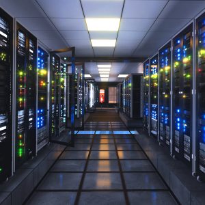 Datacenters Concept of computing and digital storage center